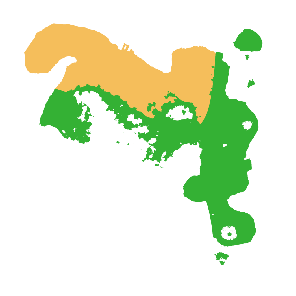 Biome Rust Map: Procedural Map, Size: 3000, Seed: 73626