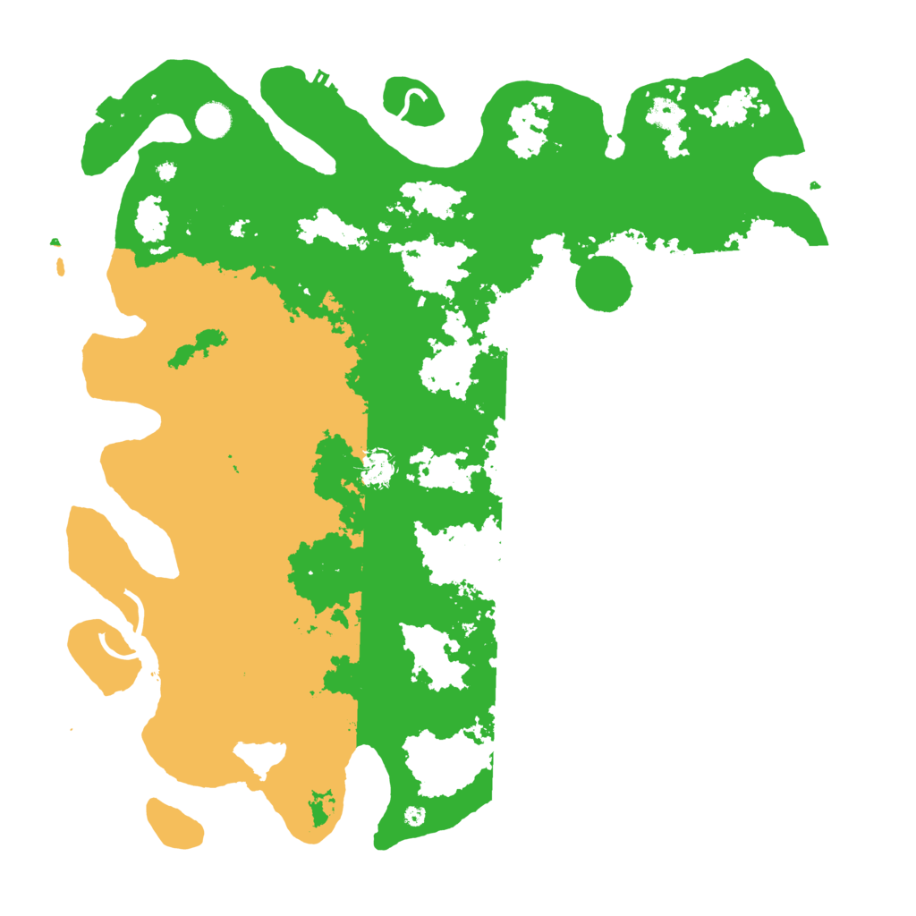 Biome Rust Map: Procedural Map, Size: 4500, Seed: 1999215878