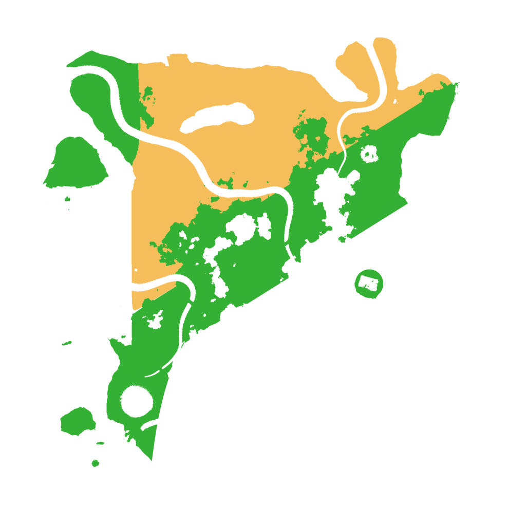 Biome Rust Map: Procedural Map, Size: 3000, Seed: 769313036