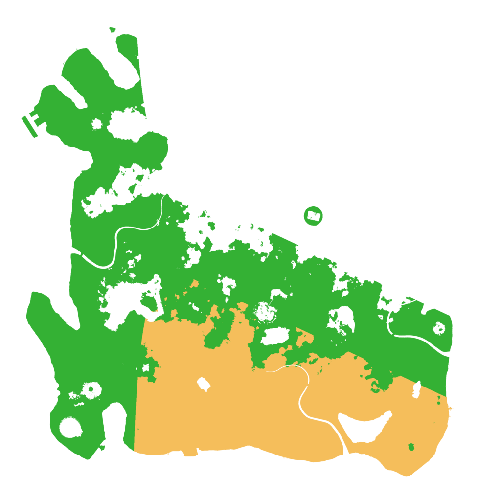 Biome Rust Map: Procedural Map, Size: 4250, Seed: 813561946