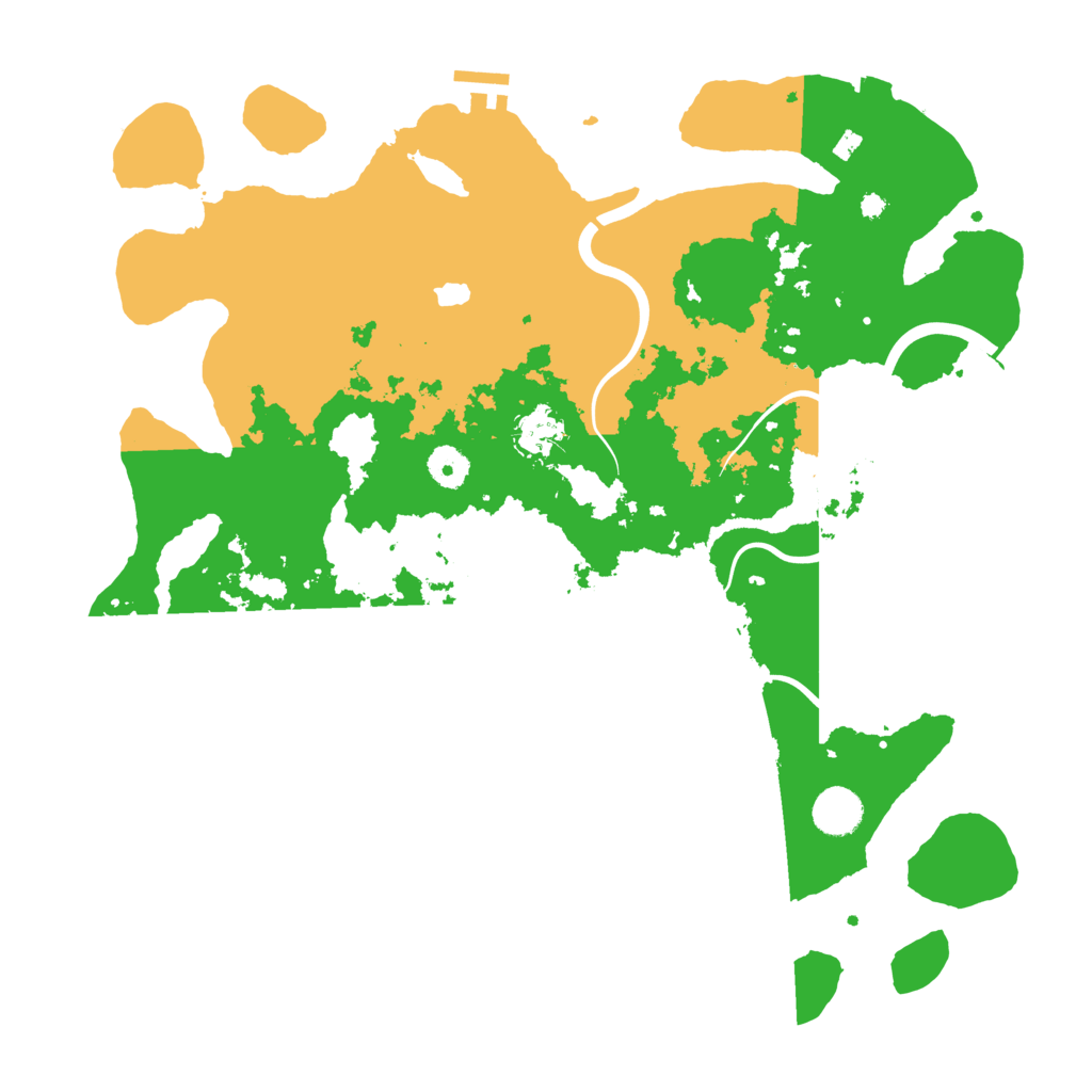 Biome Rust Map: Procedural Map, Size: 4000, Seed: 1646152328