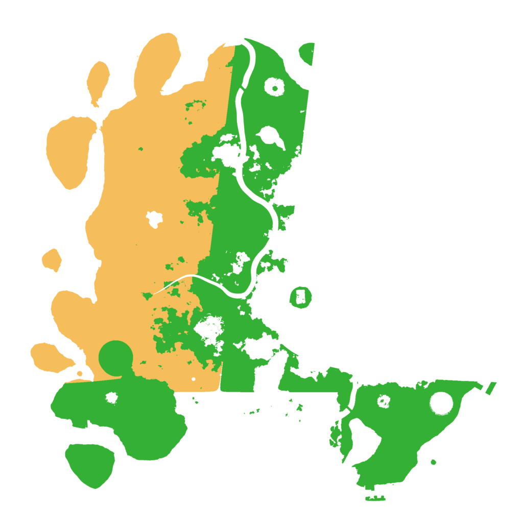 Biome Rust Map: Procedural Map, Size: 4000, Seed: 43098675