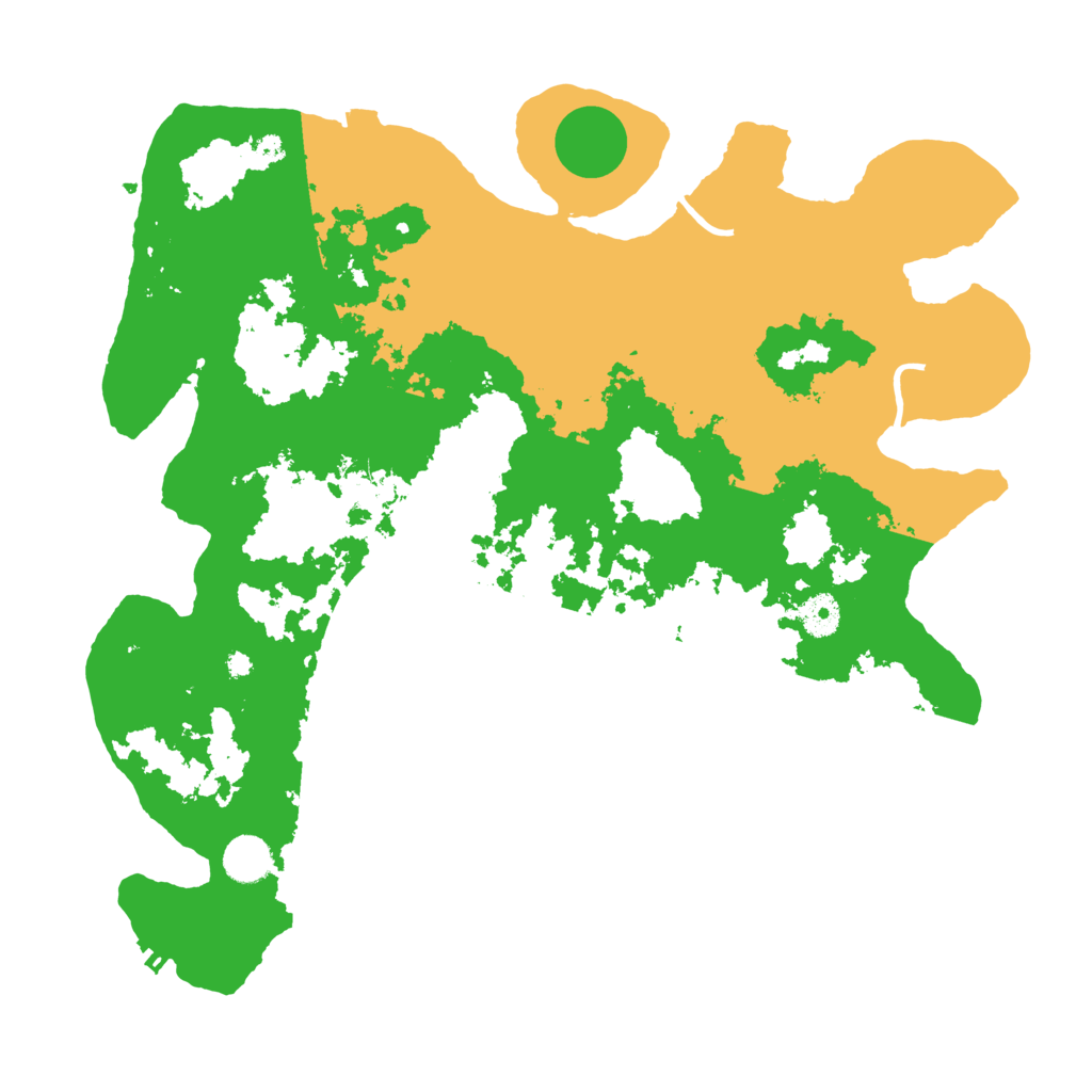 Biome Rust Map: Procedural Map, Size: 4000, Seed: 208