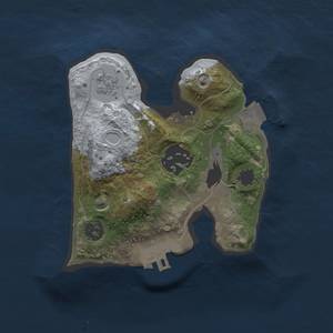 Thumbnail Rust Map: Procedural Map, Size: 1729, Seed: 420420, 6 Monuments