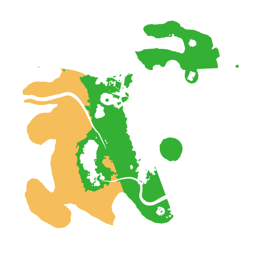 Biome Rust Map: Procedural Map, Size: 3000, Seed: 24680