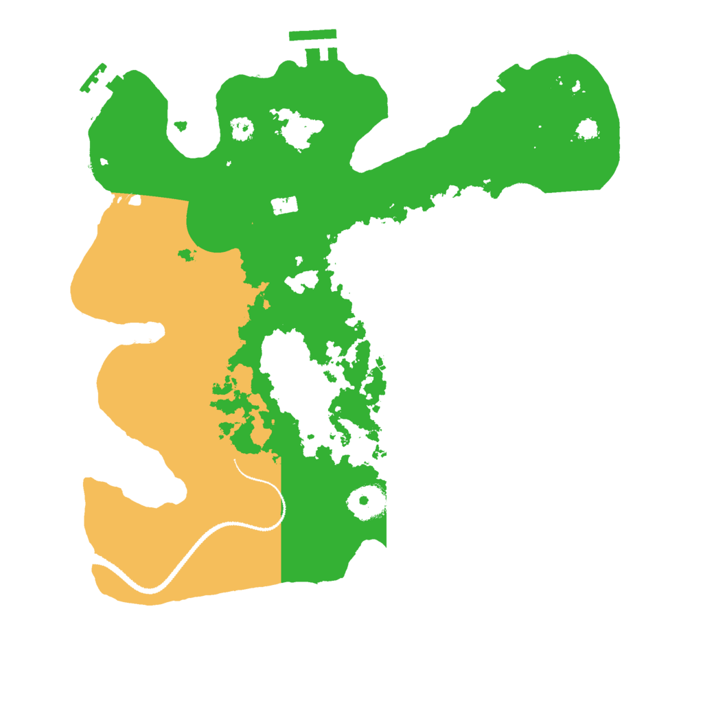 Biome Rust Map: Procedural Map, Size: 3000, Seed: 1298642347