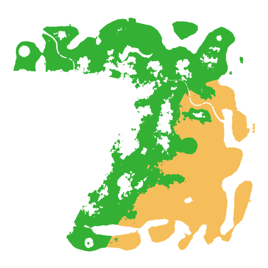 Biome Rust Map: Procedural Map, Size: 4250, Seed: 1607303517
