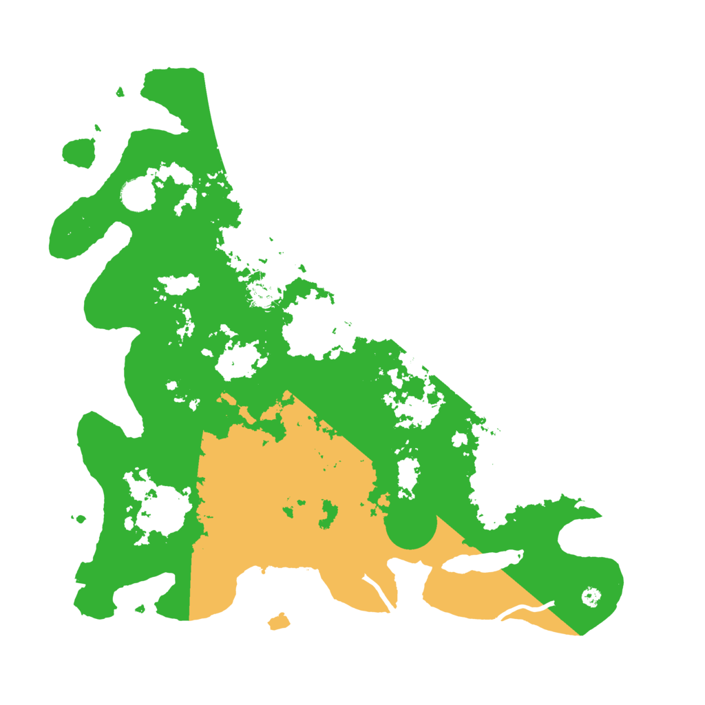 Biome Rust Map: Procedural Map, Size: 3800, Seed: 1458093517