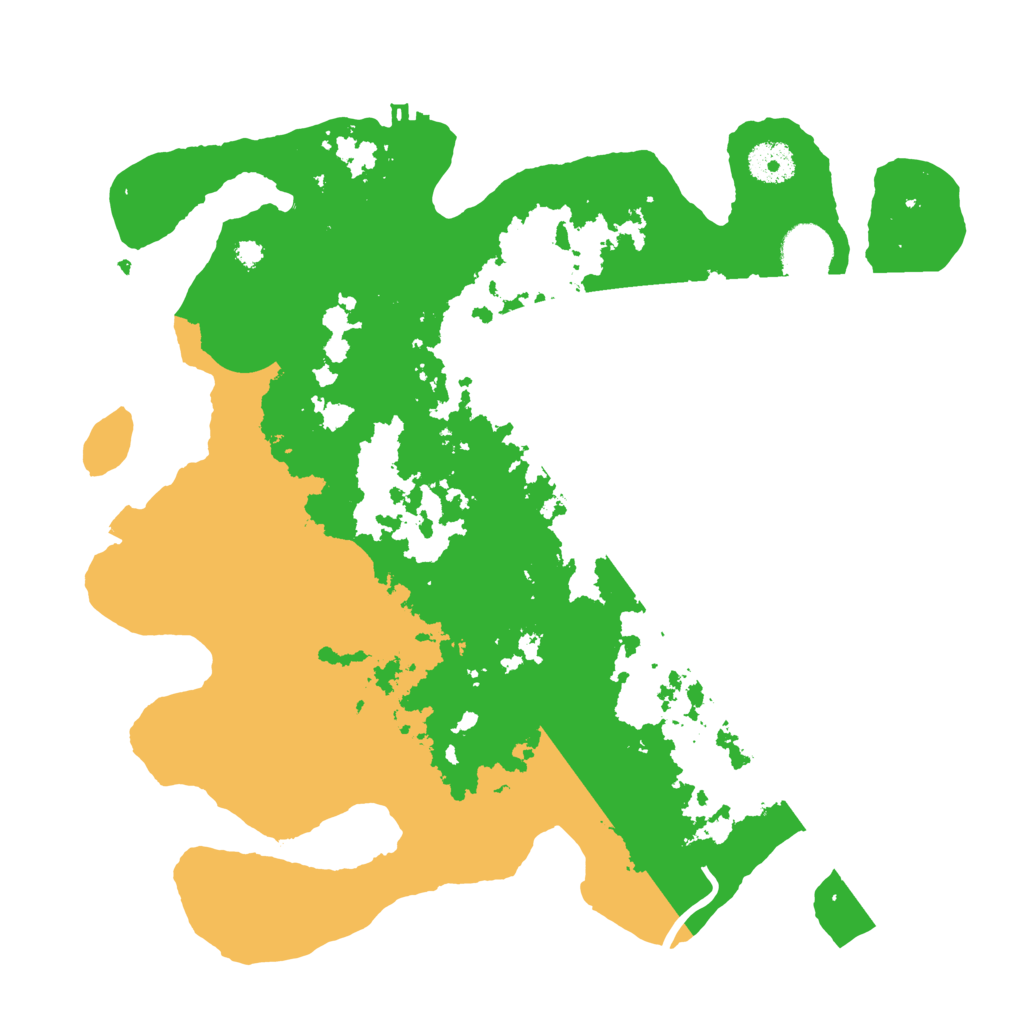 Biome Rust Map: Procedural Map, Size: 3500, Seed: 730840709