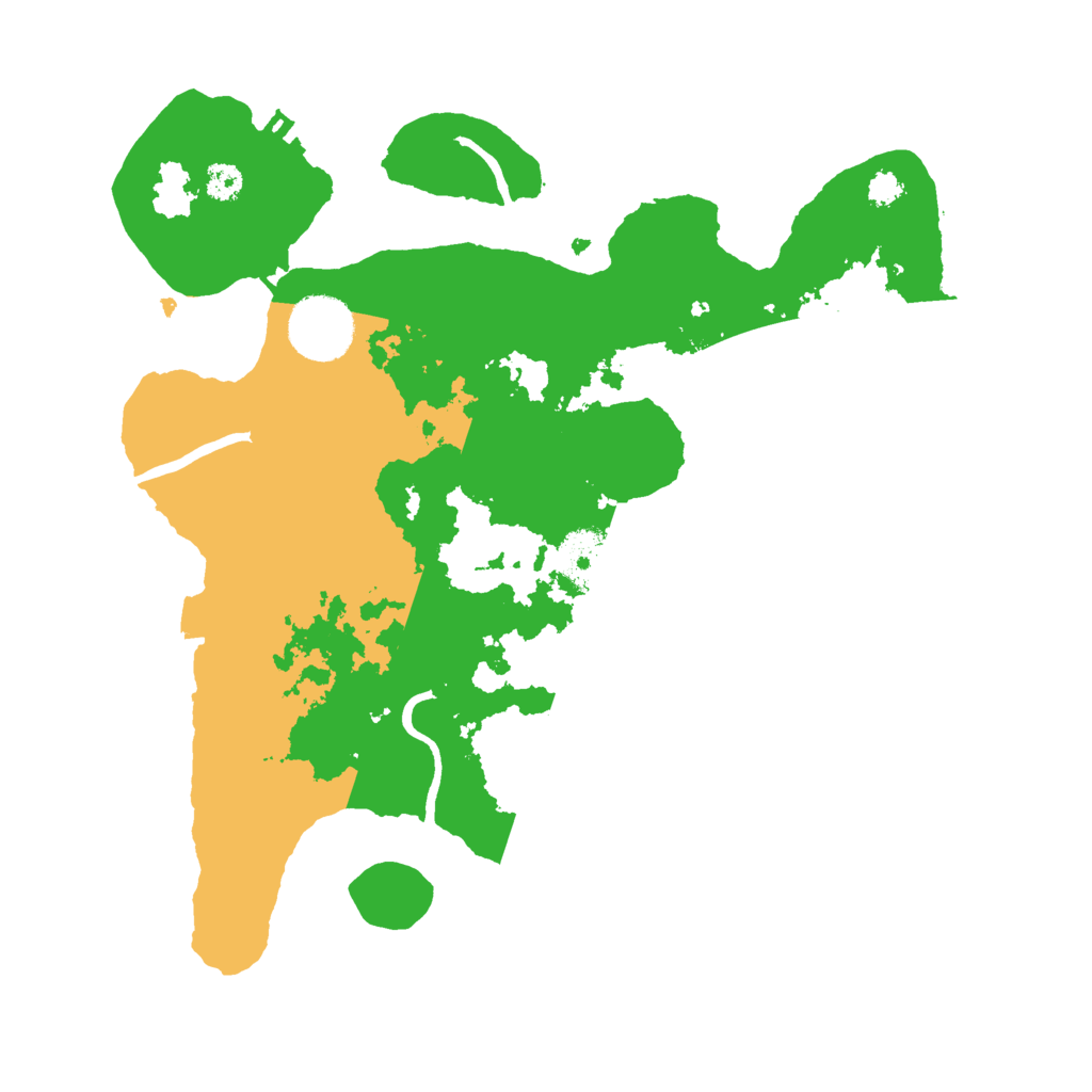 Biome Rust Map: Procedural Map, Size: 3000, Seed: 139763797