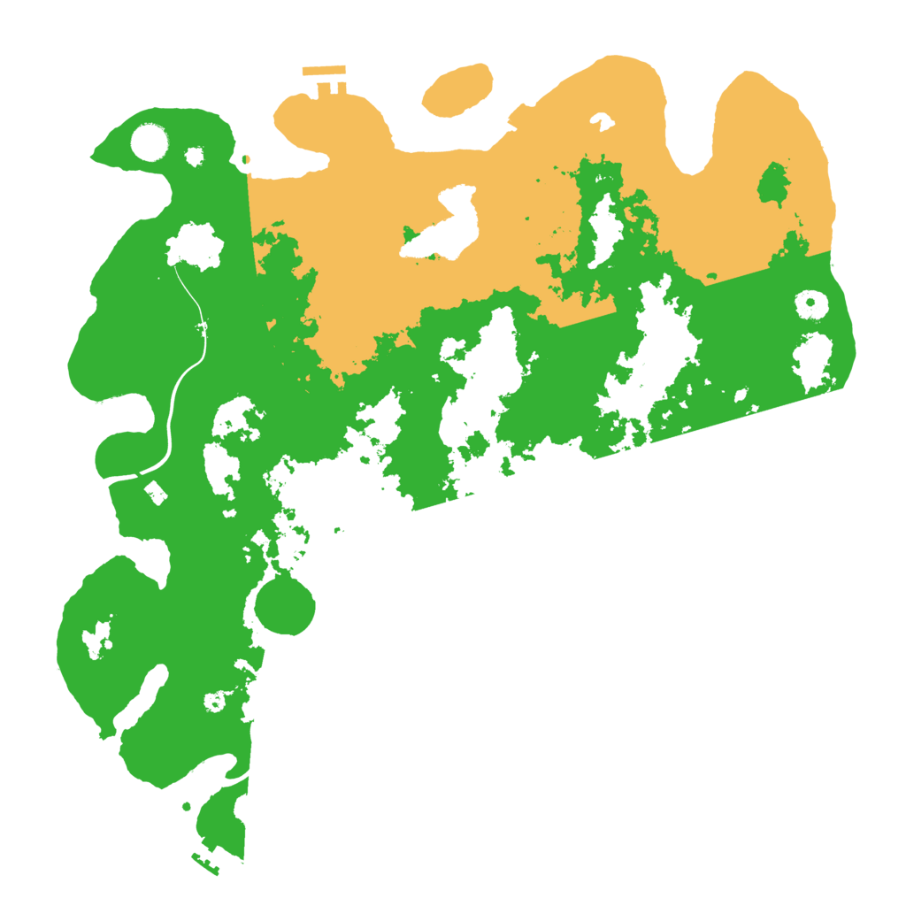 Biome Rust Map: Procedural Map, Size: 4250, Seed: 18532287