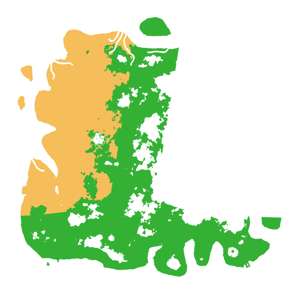 Biome Rust Map: Procedural Map, Size: 4250, Seed: 459794153