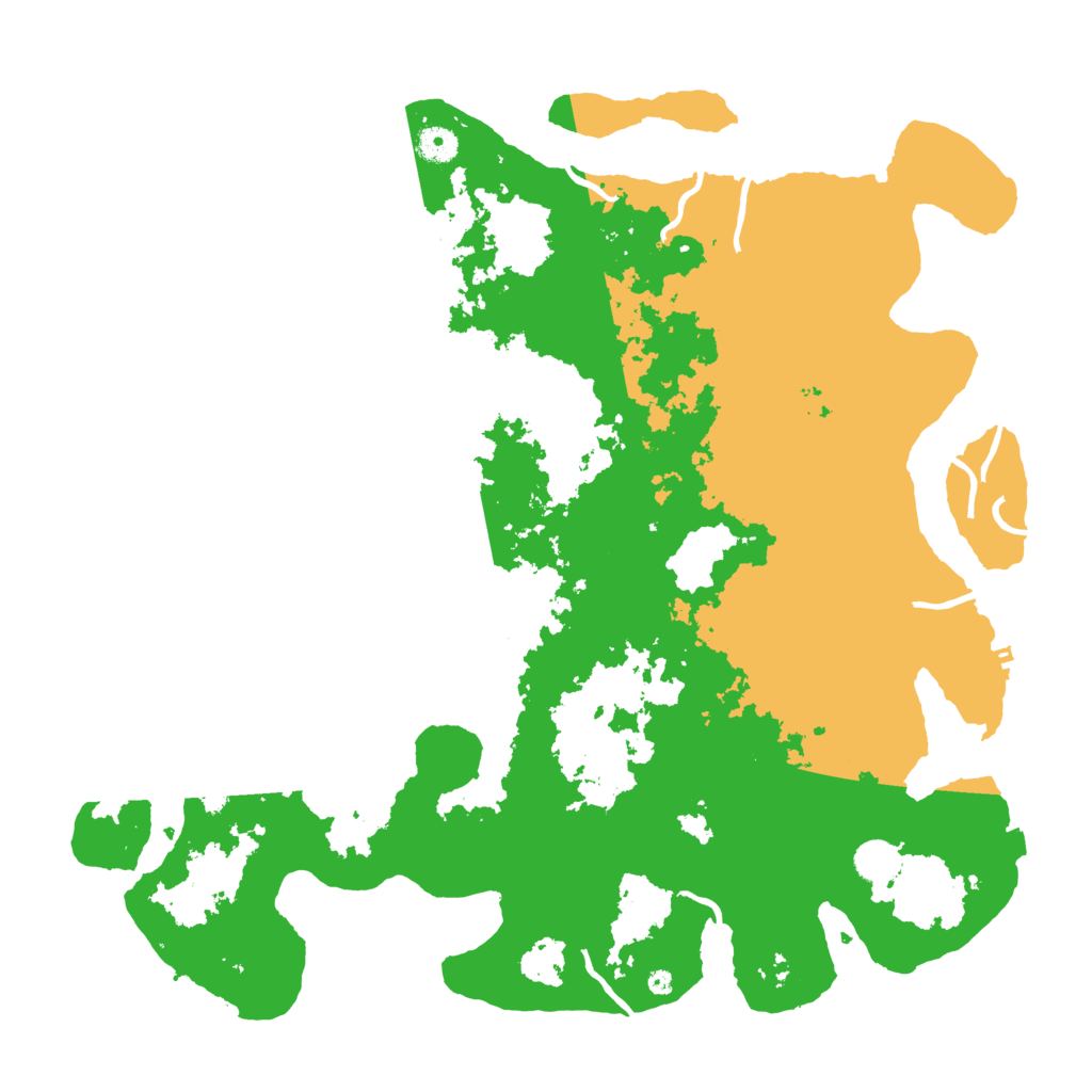 Biome Rust Map: Procedural Map, Size: 4500, Seed: 1194855351