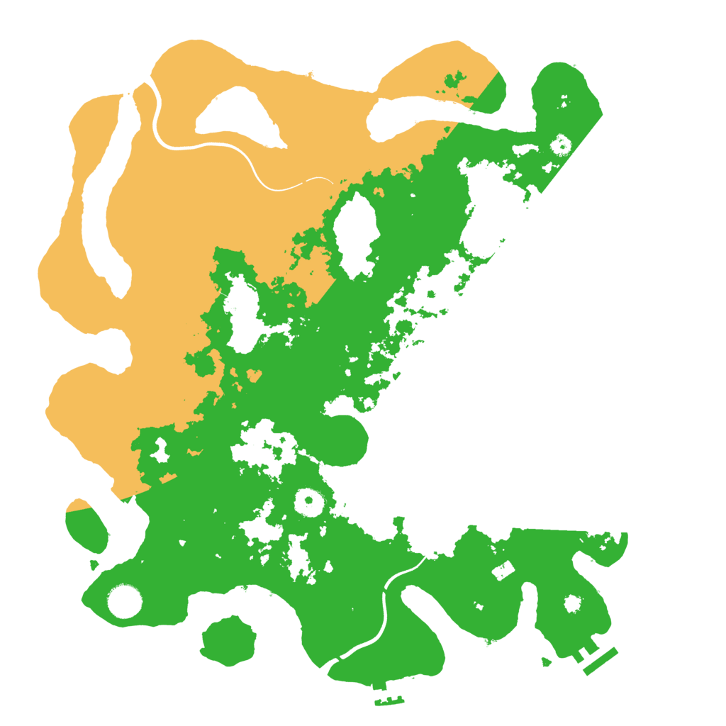 Biome Rust Map: Procedural Map, Size: 3750, Seed: 10164956