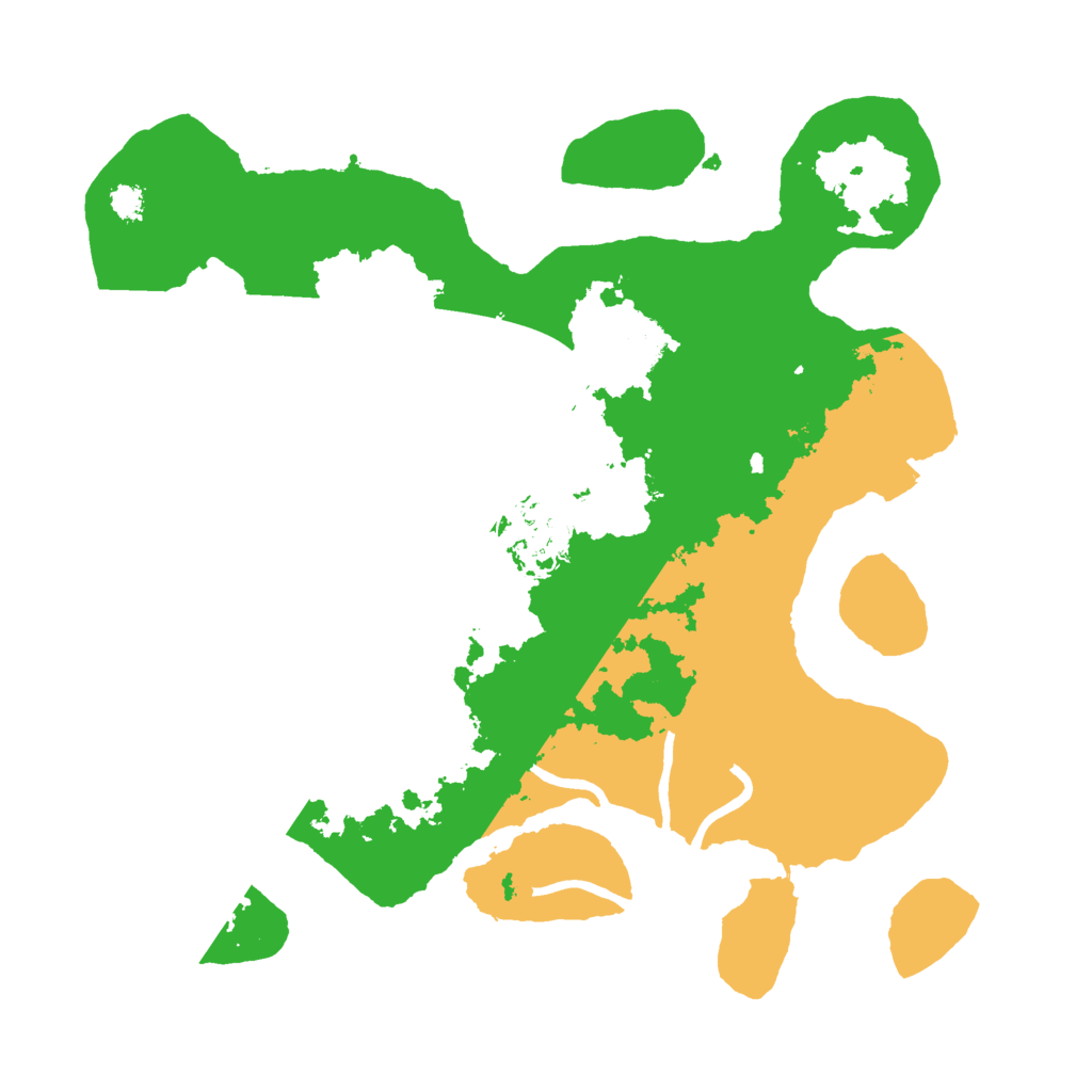 Biome Rust Map: Procedural Map, Size: 3000, Seed: 450716544