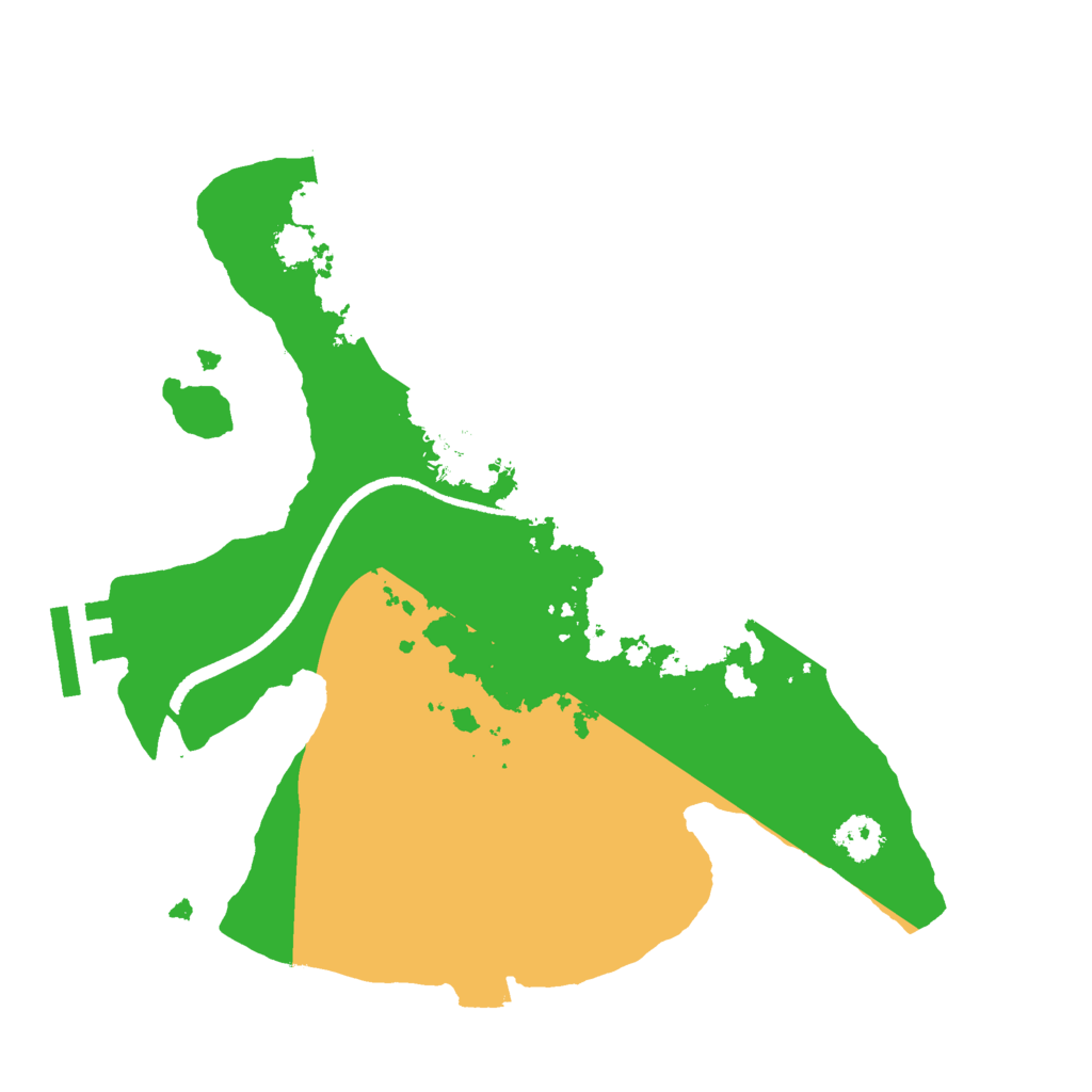 Biome Rust Map: Procedural Map, Size: 2450, Seed: 565656