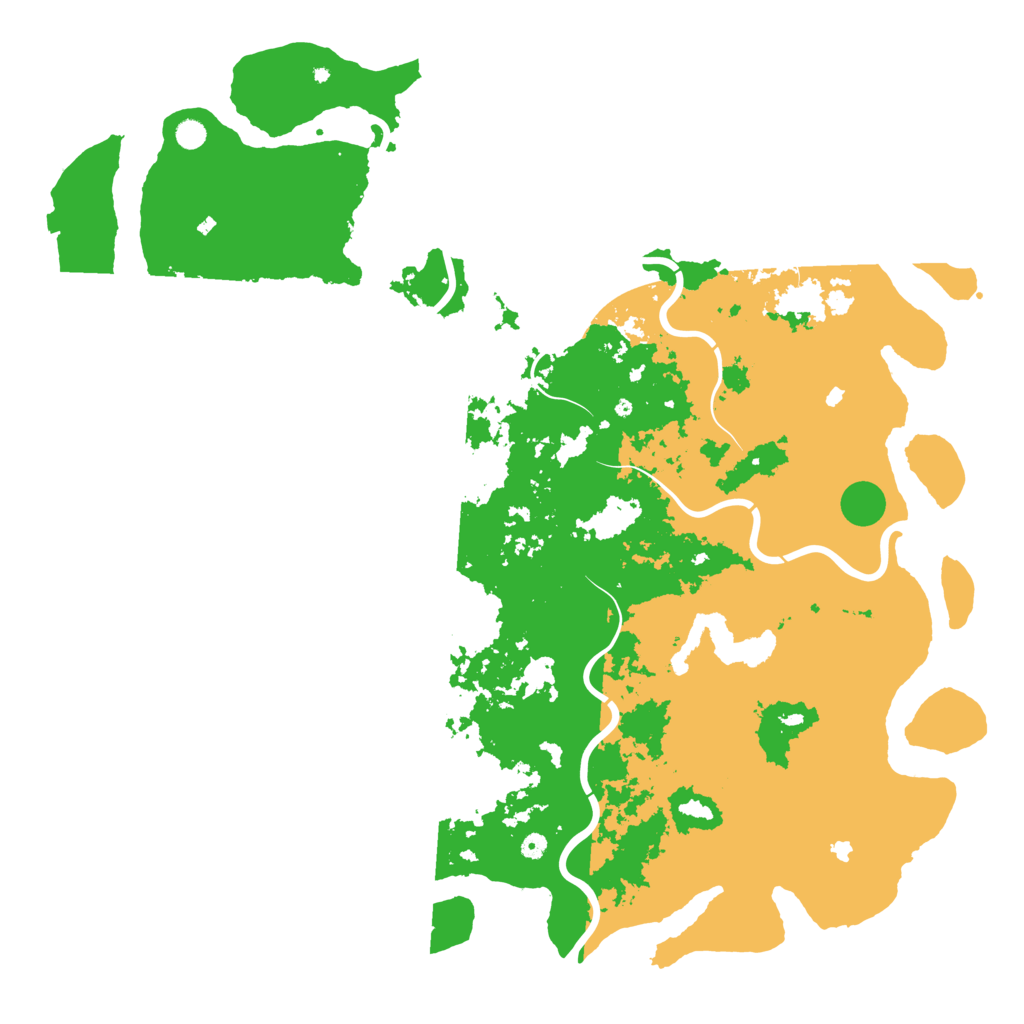 Biome Rust Map: Procedural Map, Size: 6000, Seed: 1125897901
