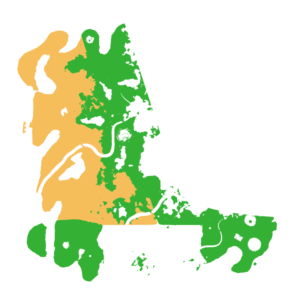 Biome Rust Map: Procedural Map, Size: 4000, Seed: 23901