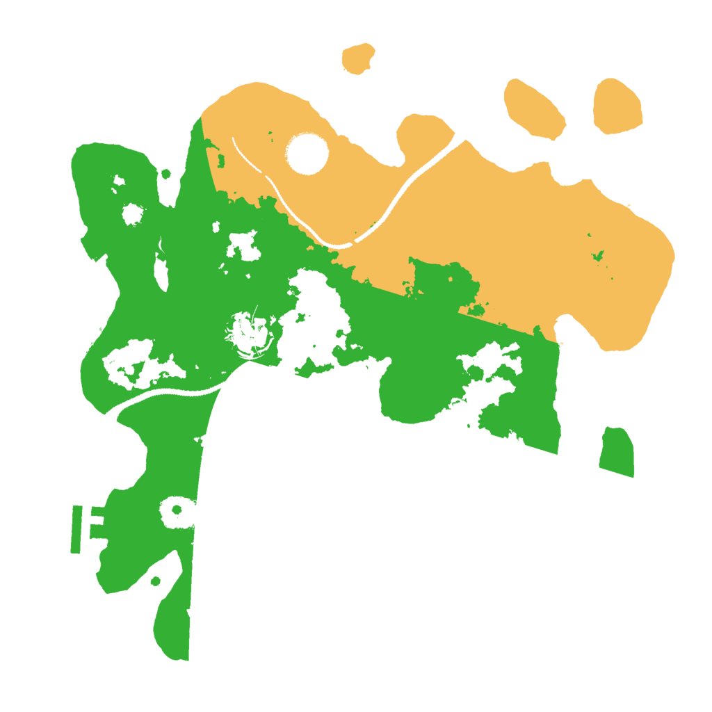 Biome Rust Map: Procedural Map, Size: 3000, Seed: 856