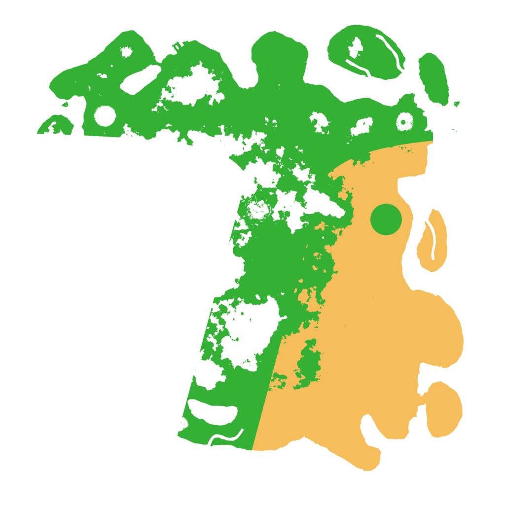 Biome Rust Map: Procedural Map, Size: 4250, Seed: 129956786