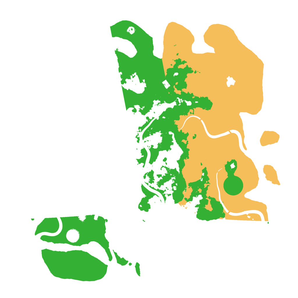 Biome Rust Map: Procedural Map, Size: 4000, Seed: 316735974