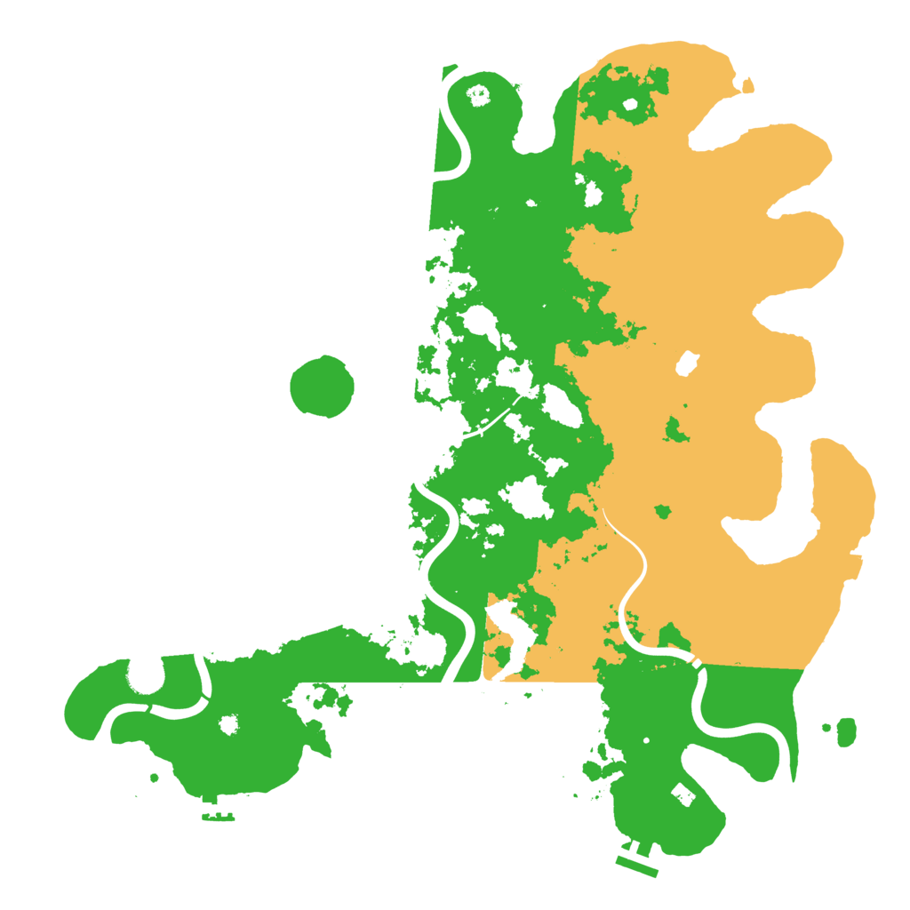 Biome Rust Map: Procedural Map, Size: 4250, Seed: 851990715