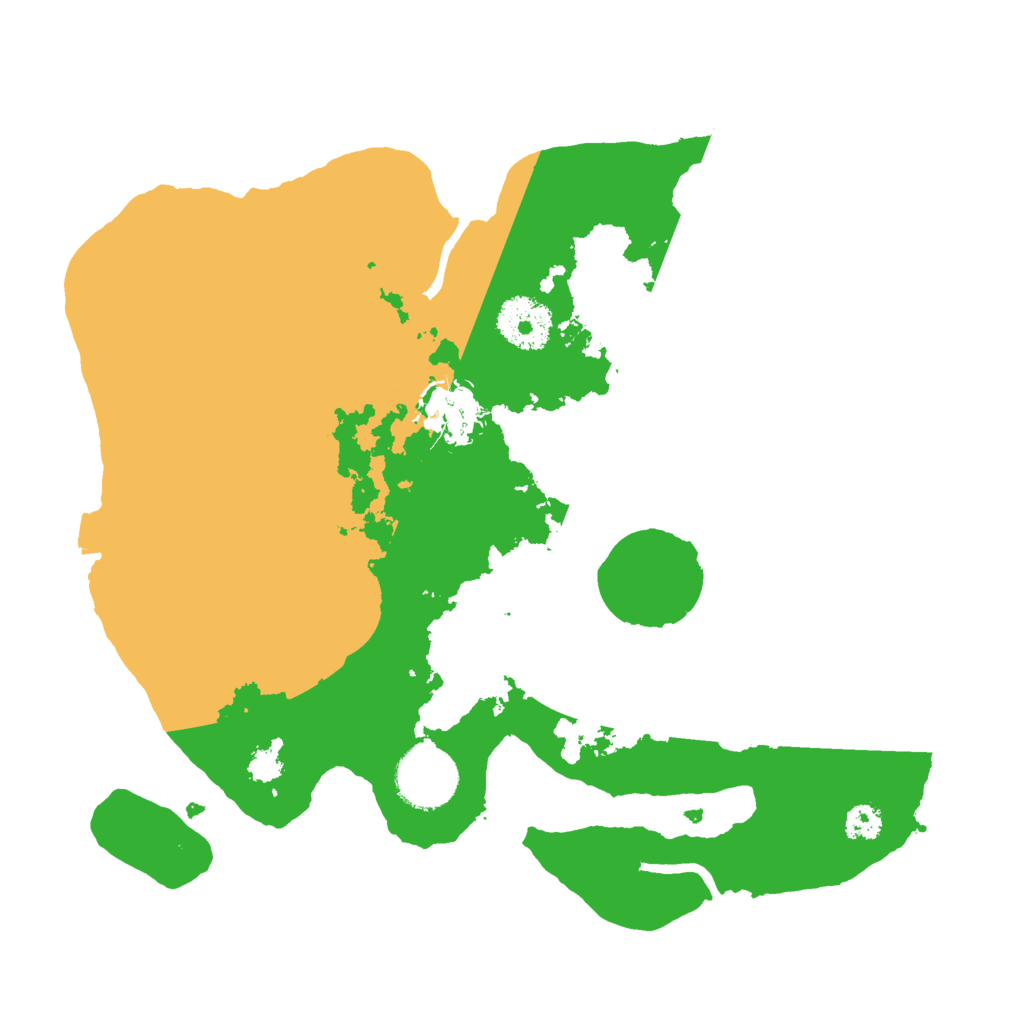 Biome Rust Map: Procedural Map, Size: 2900, Seed: 5468372
