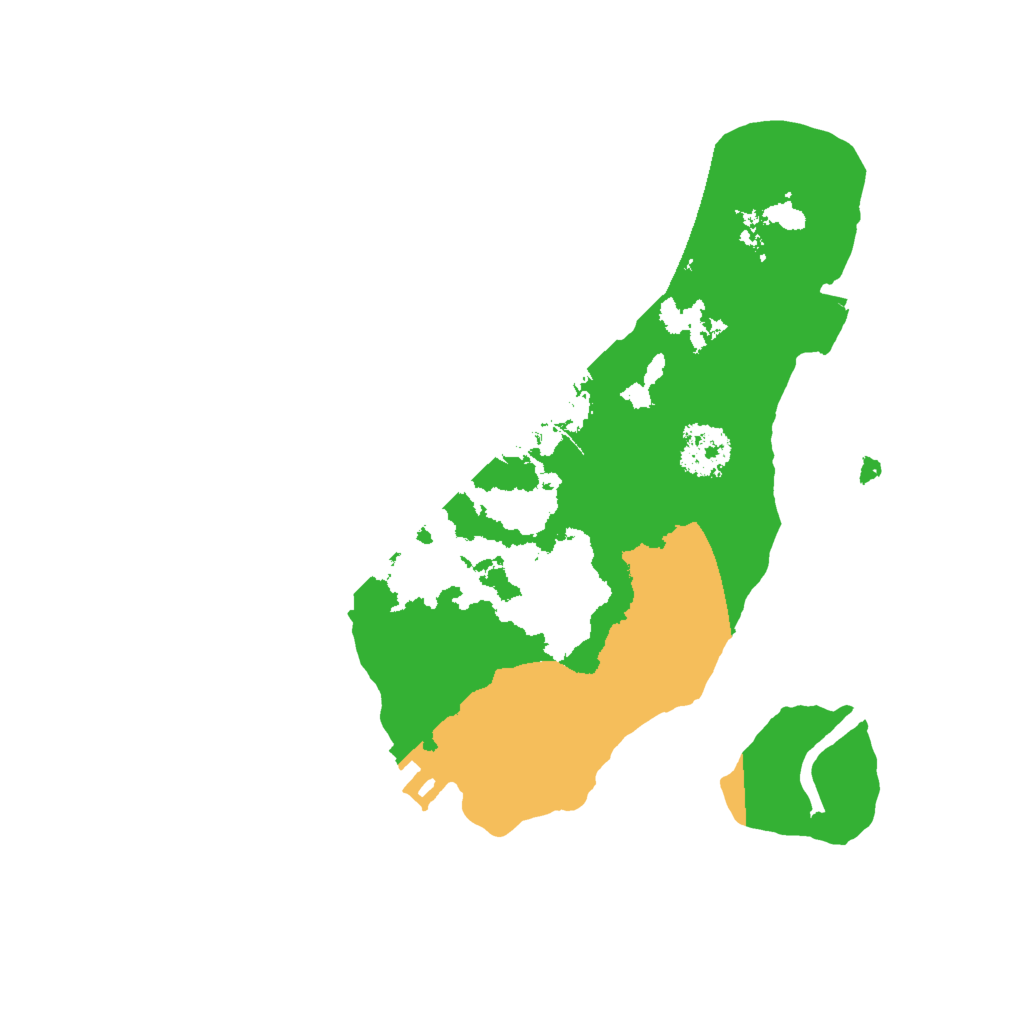 Biome Rust Map: Procedural Map, Size: 2000, Seed: 7022018