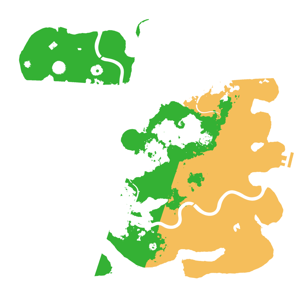 Biome Rust Map: Procedural Map, Size: 4000, Seed: 444715
