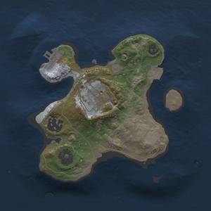 Thumbnail Rust Map: Procedural Map, Size: 2000, Seed: 1742312625, 6 Monuments