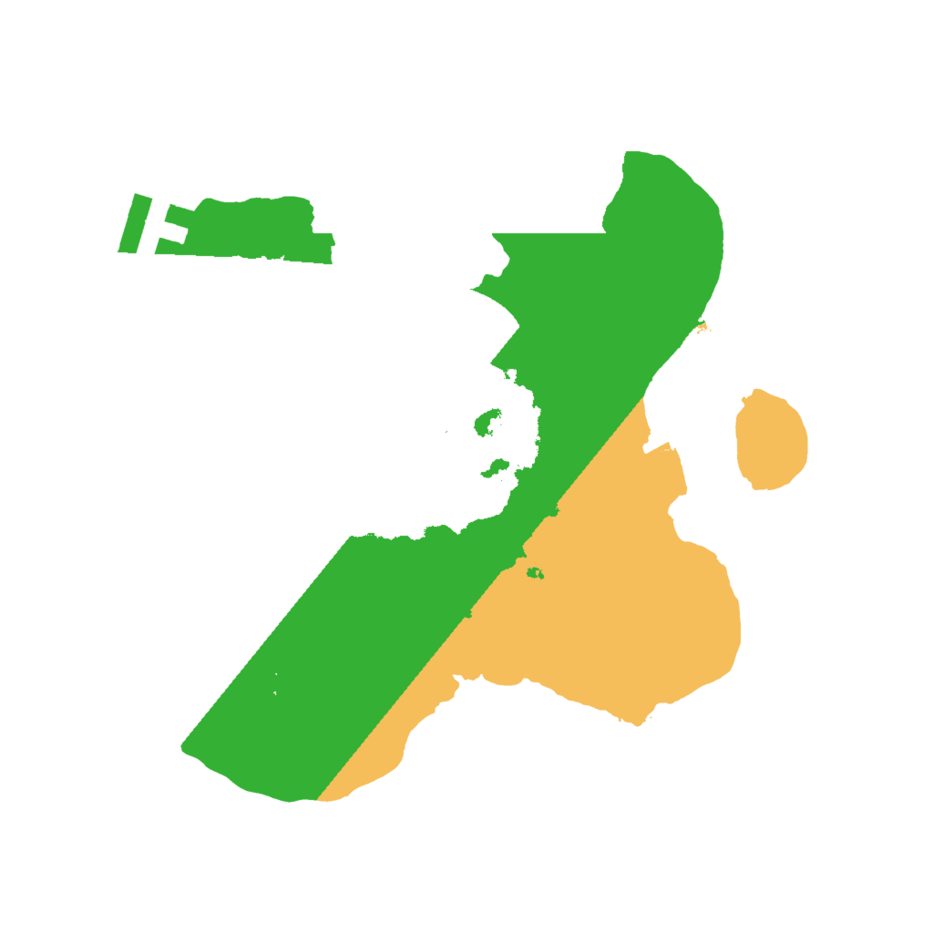 Biome Rust Map: Procedural Map, Size: 2000, Seed: 1742312625