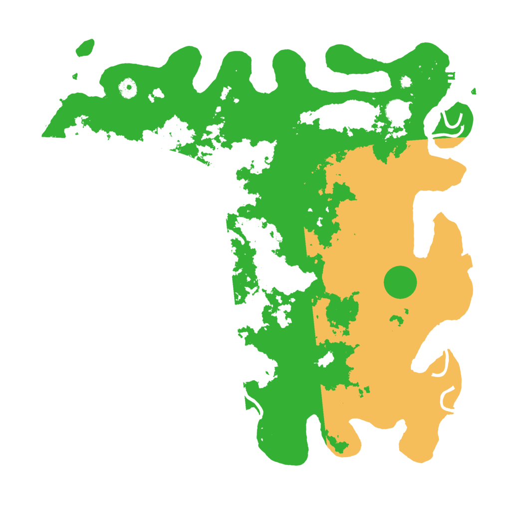 Biome Rust Map: Procedural Map, Size: 4096, Seed: 1258107524