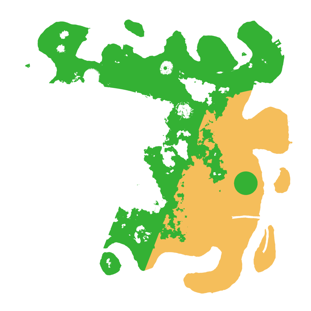 Biome Rust Map: Procedural Map, Size: 3500, Seed: 65011540