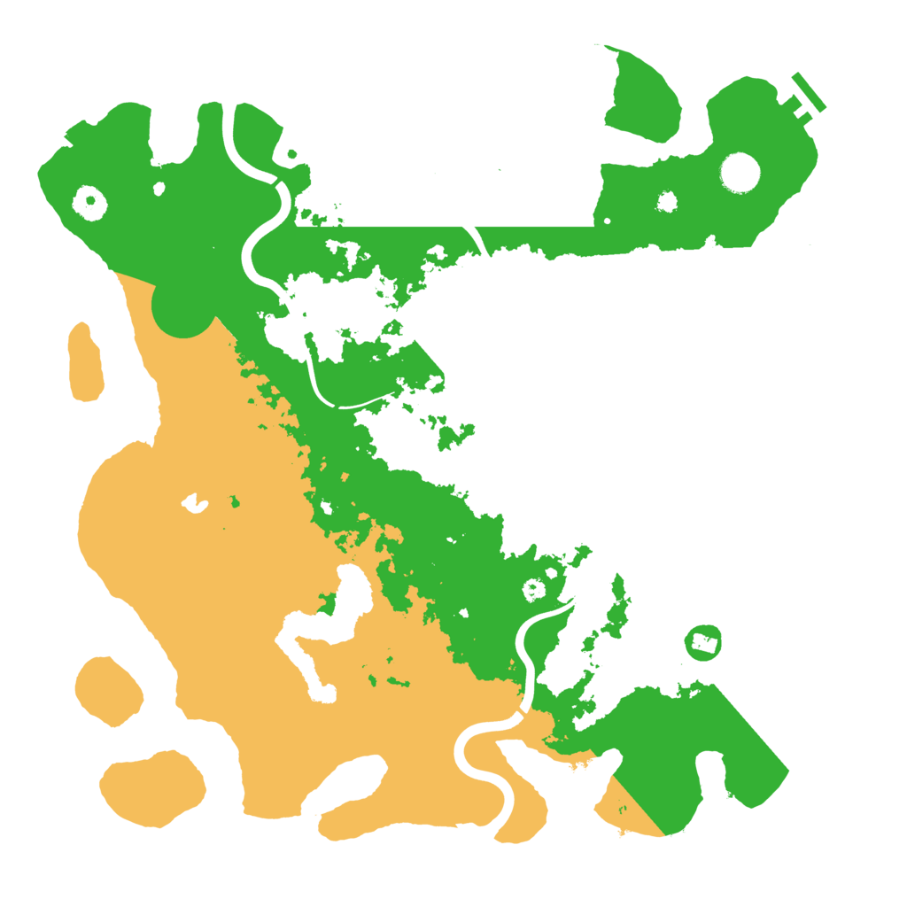 Biome Rust Map: Procedural Map, Size: 4000, Seed: 746807830