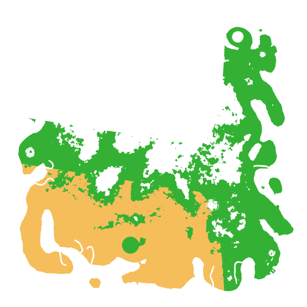 Biome Rust Map: Procedural Map, Size: 4800, Seed: 75082364