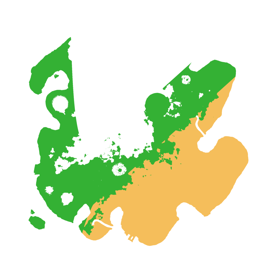 Biome Rust Map: Procedural Map, Size: 3000, Seed: 1845654882
