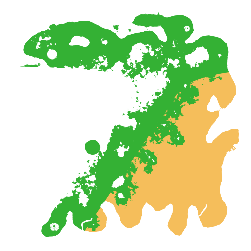 Biome Rust Map: Procedural Map, Size: 4500, Seed: 156553446