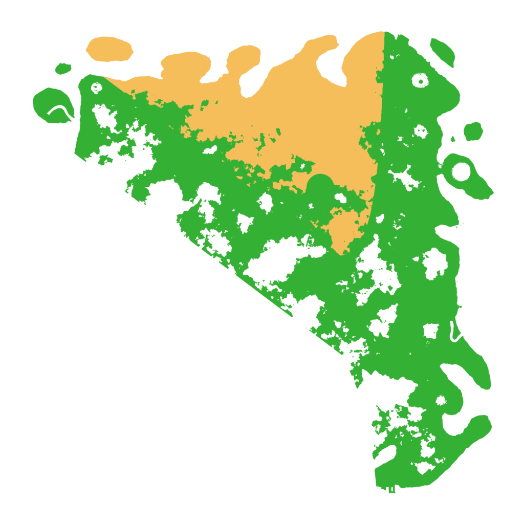 Biome Rust Map: Procedural Map, Size: 5000, Seed: 730211737