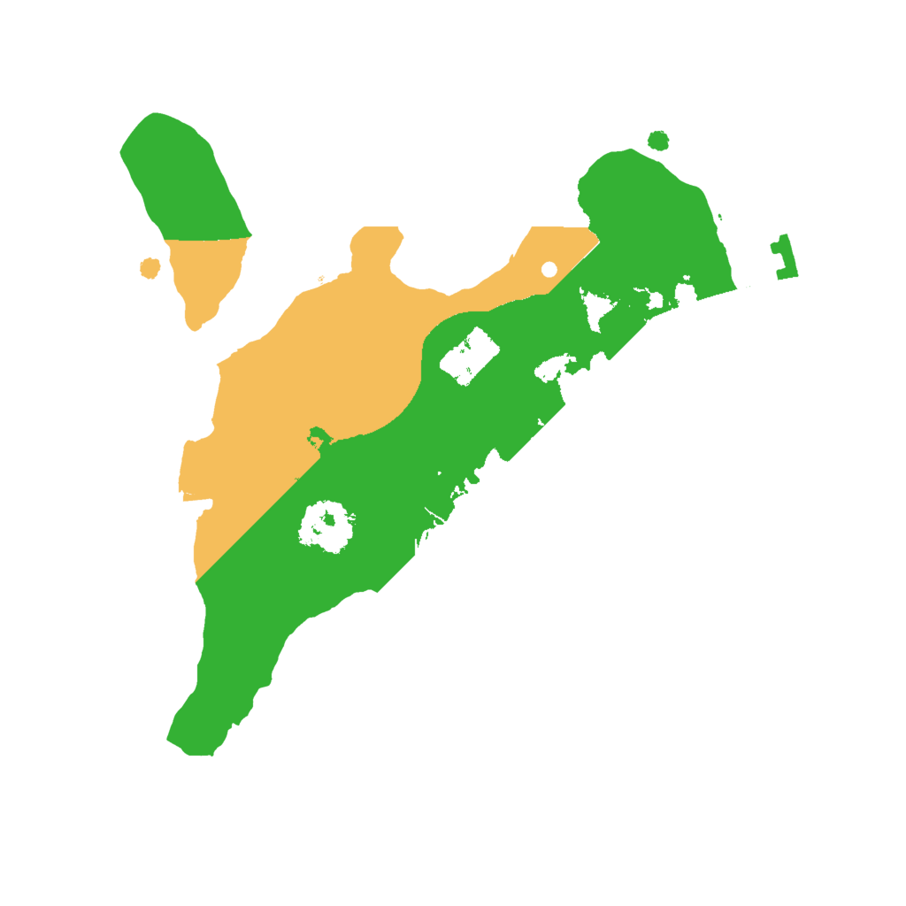 Biome Rust Map: Procedural Map, Size: 1750, Seed: 1616451197