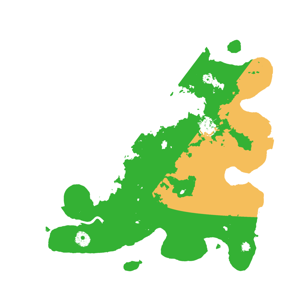 Biome Rust Map: Procedural Map, Size: 3000, Seed: 46818