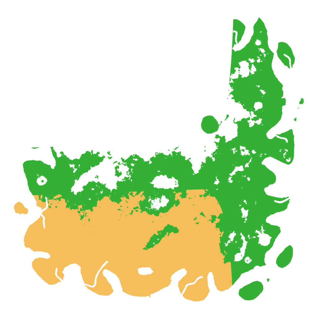 Biome Rust Map: Procedural Map, Size: 5000, Seed: 1215752191