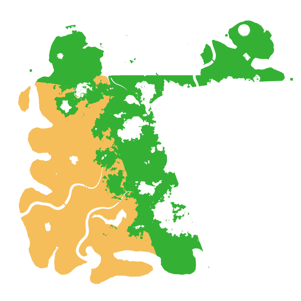 Biome Rust Map: Procedural Map, Size: 4500, Seed: 1548717306