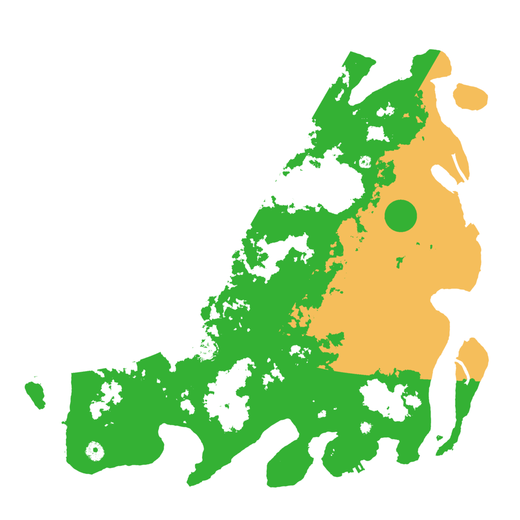 Biome Rust Map: Procedural Map, Size: 4250, Seed: 1209317471