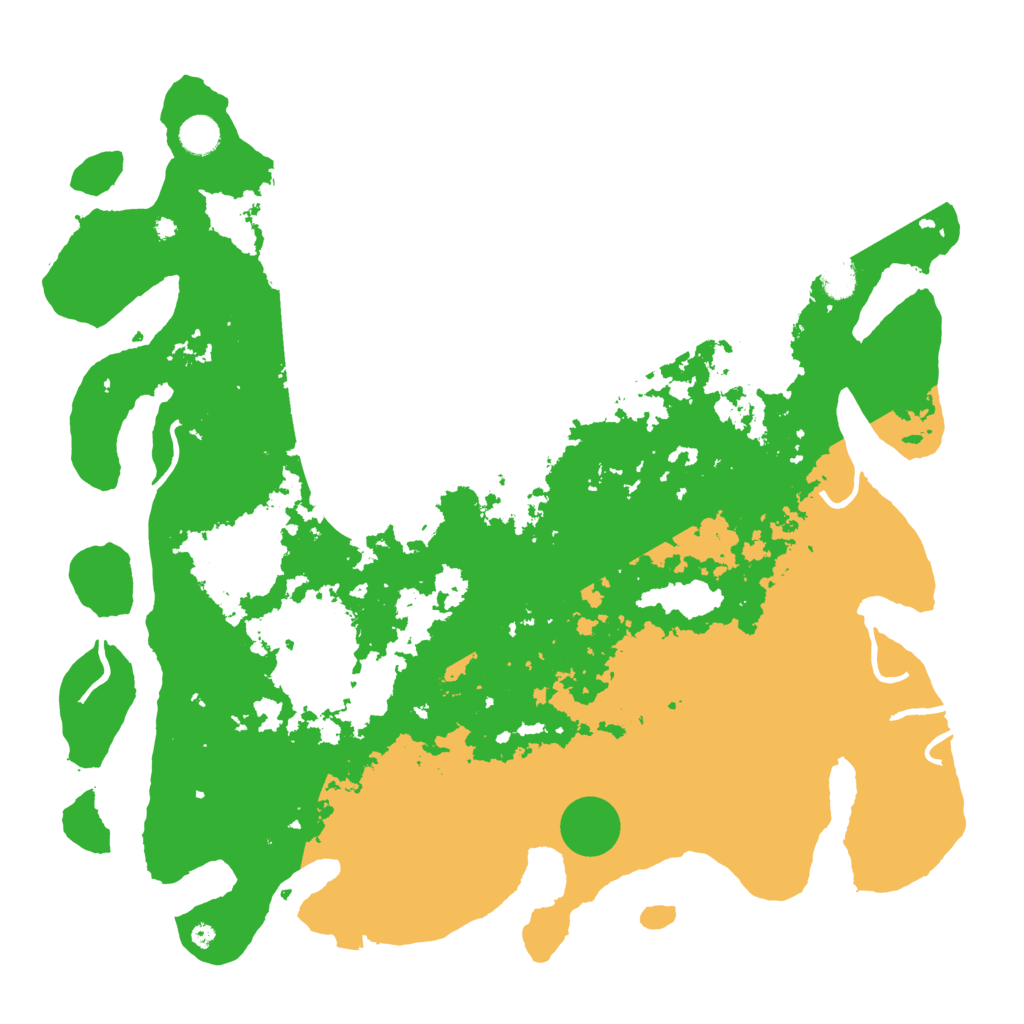 Biome Rust Map: Procedural Map, Size: 4500, Seed: 299182313