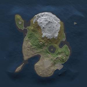 Thumbnail Rust Map: Procedural Map, Size: 1700, Seed: 1260628482, 4 Monuments