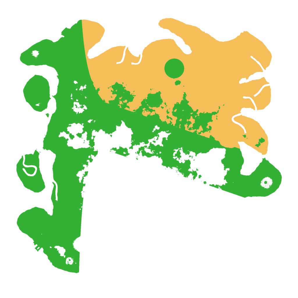 Biome Rust Map: Procedural Map, Size: 4000, Seed: 82422473