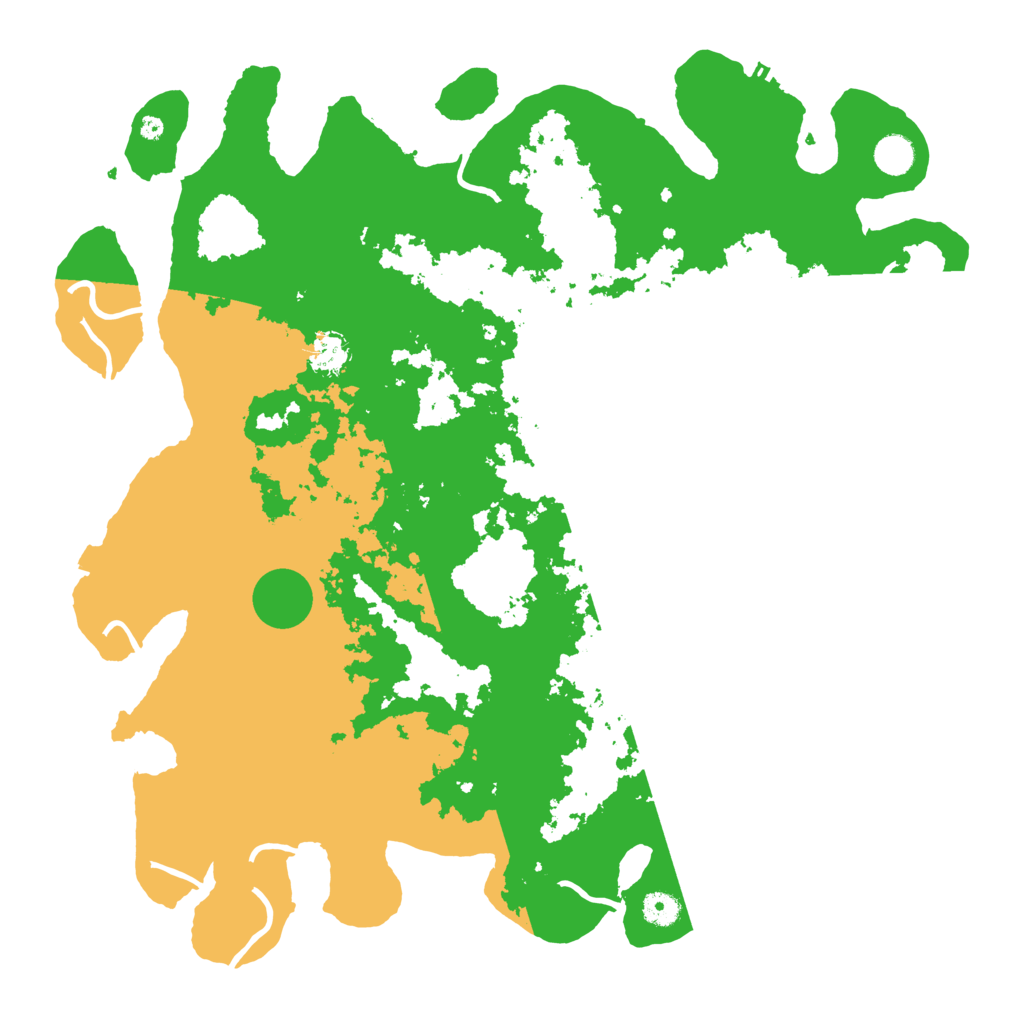 Biome Rust Map: Procedural Map, Size: 4500, Seed: 54329