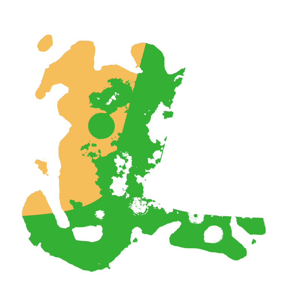 Biome Rust Map: Procedural Map, Size: 3000, Seed: 246597