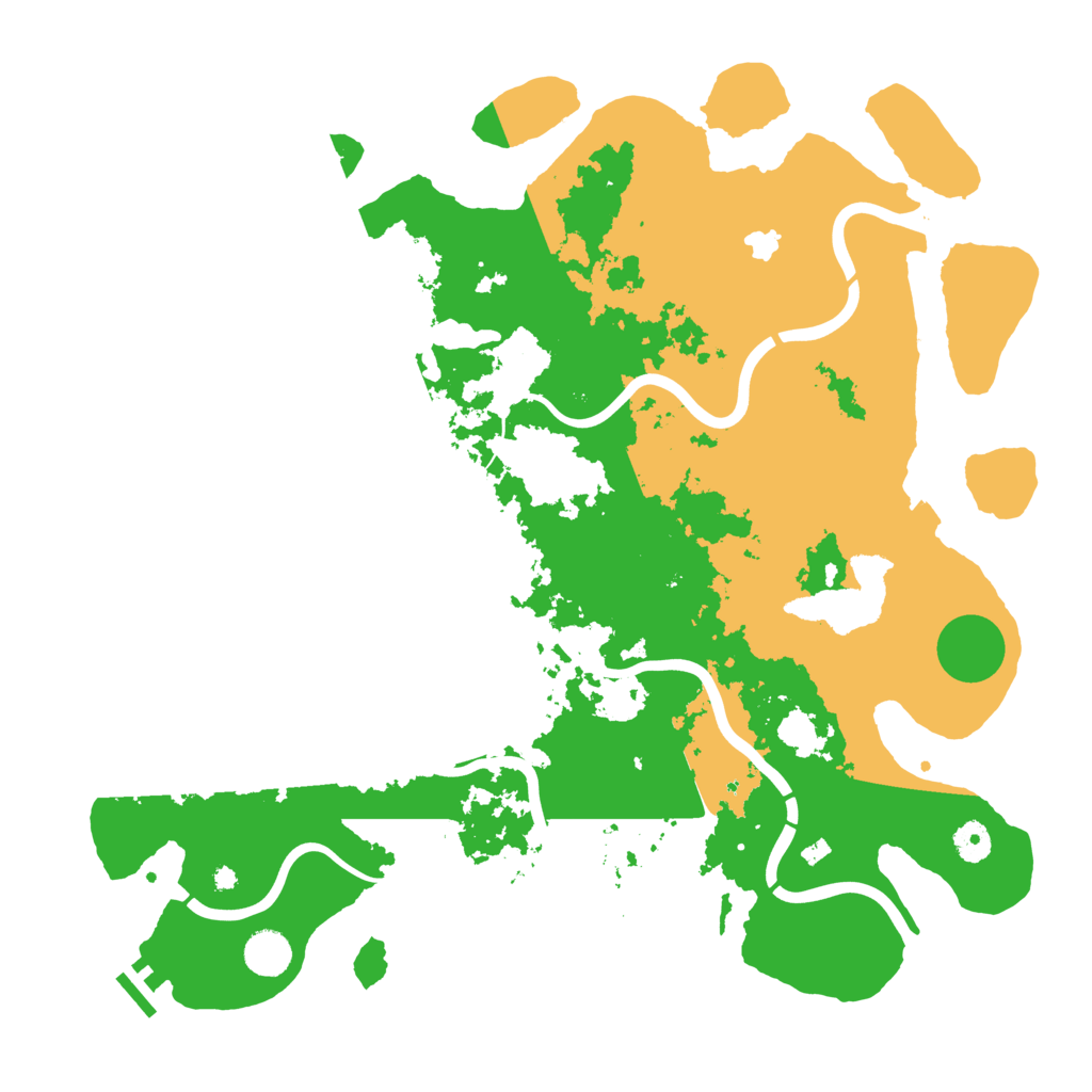 Biome Rust Map: Procedural Map, Size: 4250, Seed: 6809