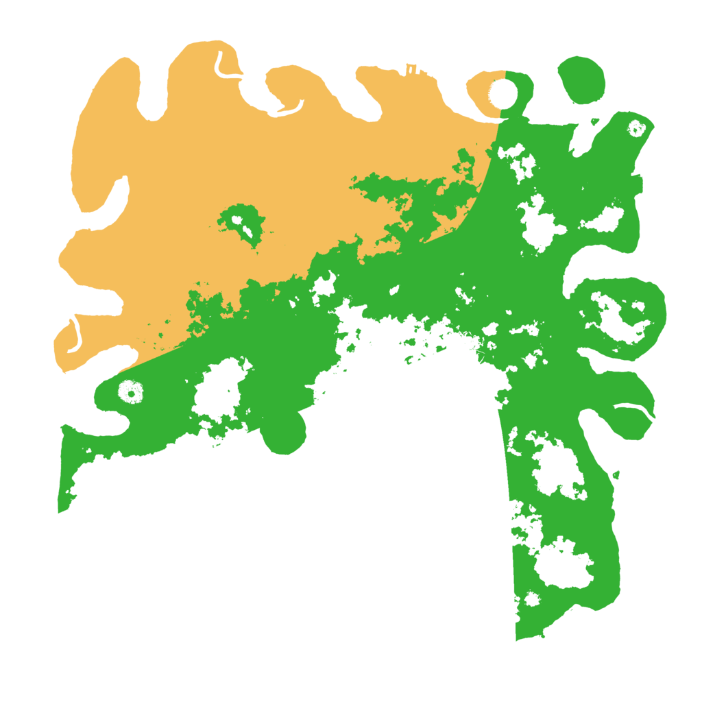 Biome Rust Map: Procedural Map, Size: 4300, Seed: 79040405